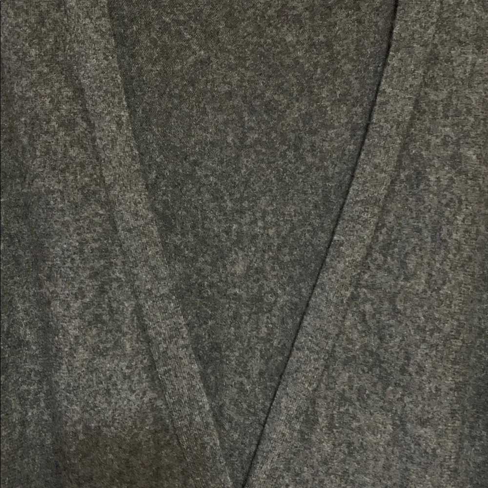 Vintage Y2K Tory Burch Cashmere Grey Small Button Down Cardigan Boxy Luxury